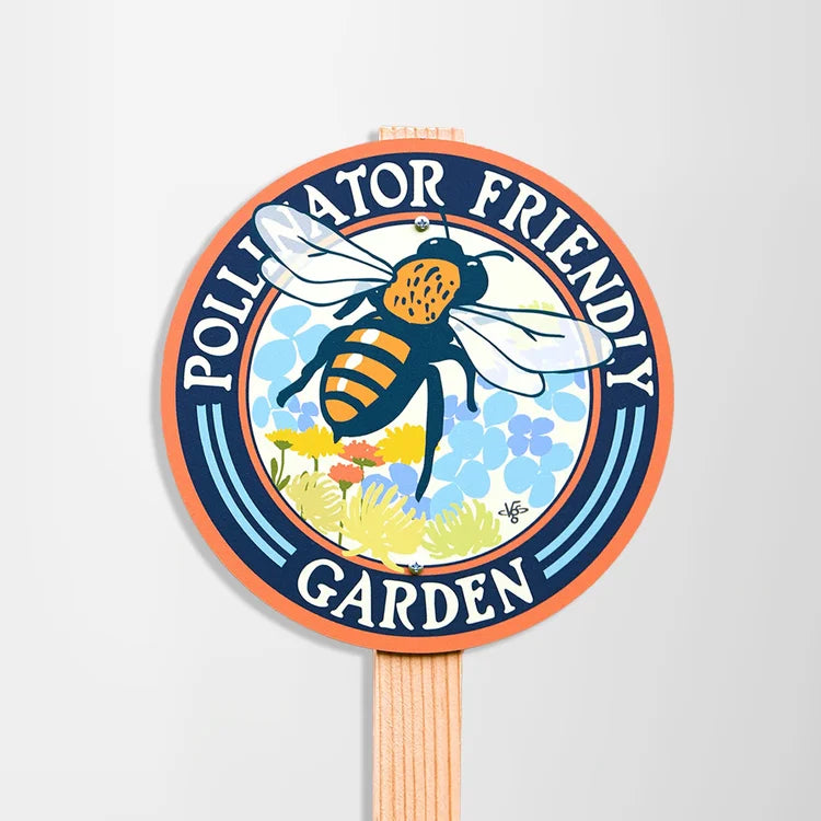 Garden Sign | Pollinator Friendly Bee