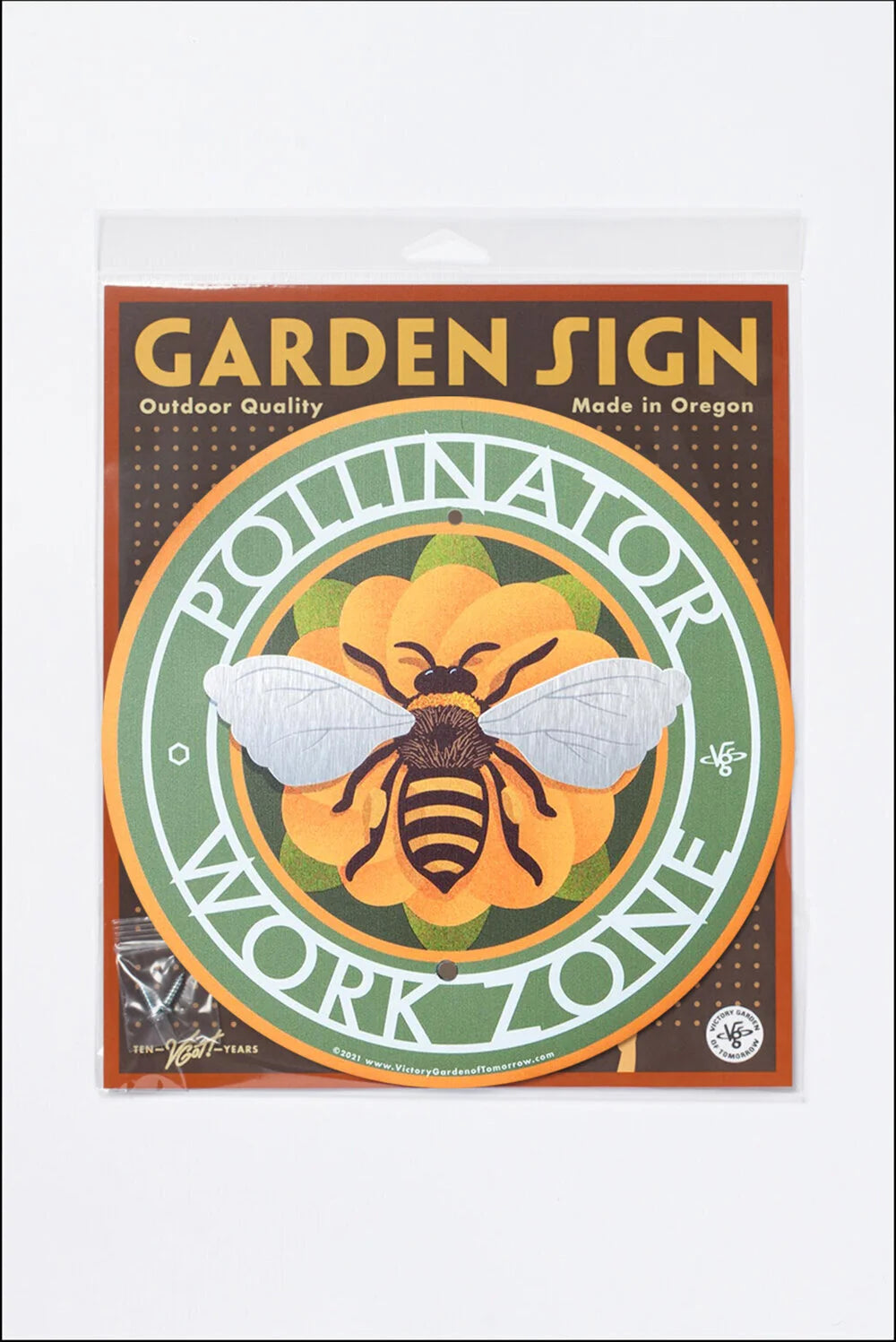 Garden Sign | Pollinator Work Zone